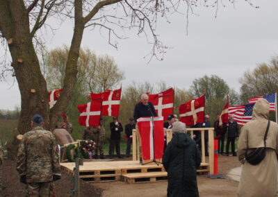 Tale af Per Dreyer Nielsen om de lokale, modstandsbevægelsen og Dansk-Svensk Flygtningetjenestes roller i historien.